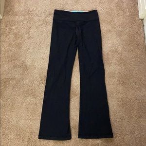 lululemon Groove Flared Black Yoga Pants